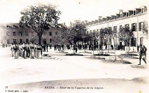 Saida - Legion - Caserne - Cour